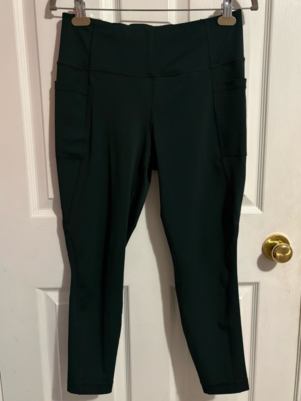 Lole High-Waist Dark Green Athletic Leggings